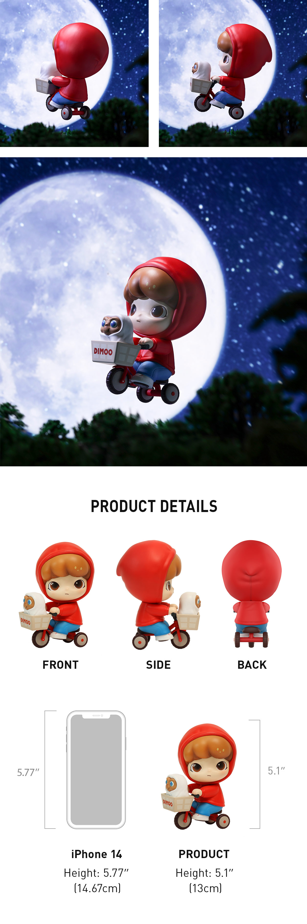 DIMOO x E.T Figurine - POP MART (United States)