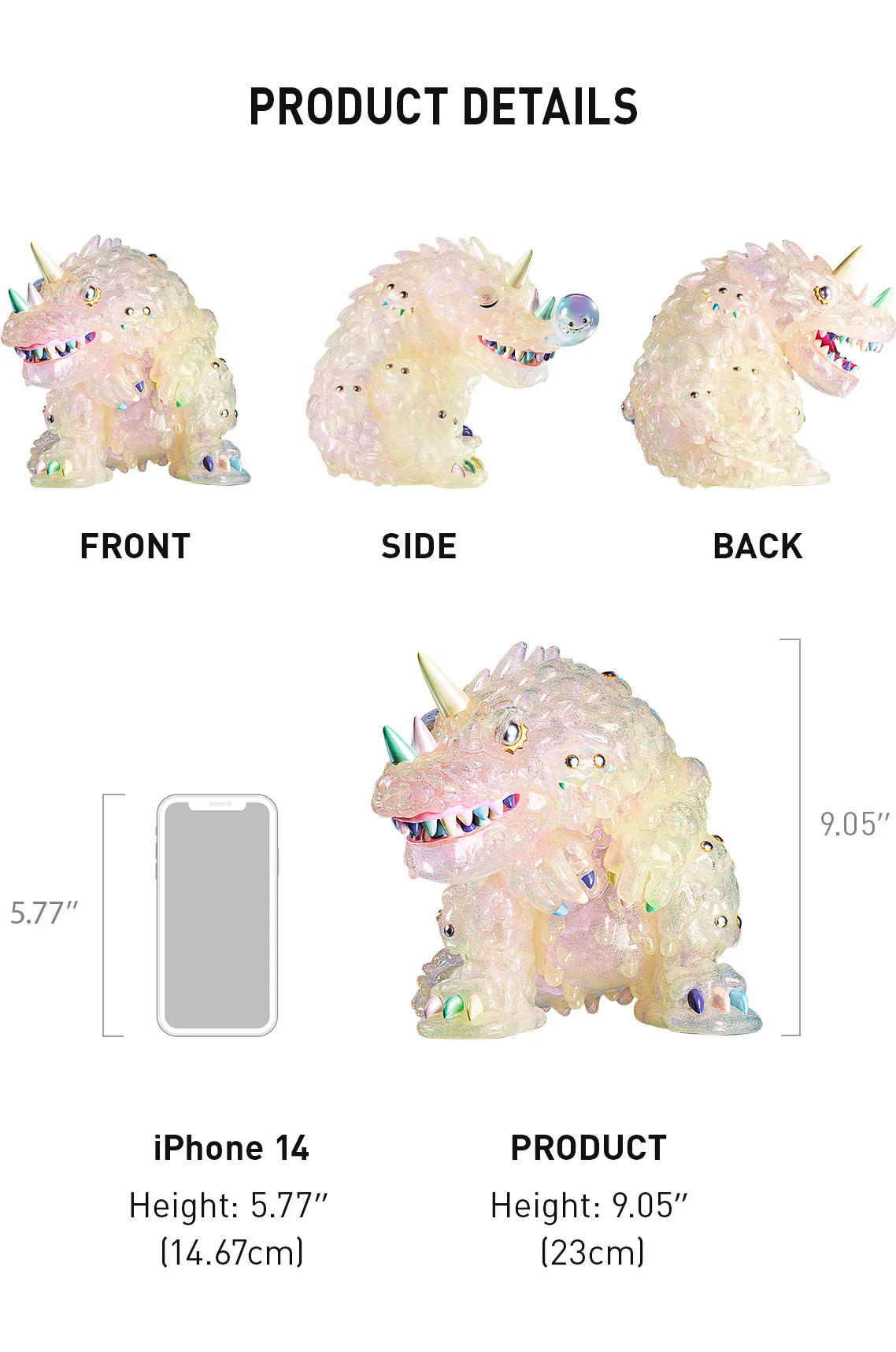 INSTINCTOY Dreamy Vincent Auroa Glitter Figurine - POP MART 
