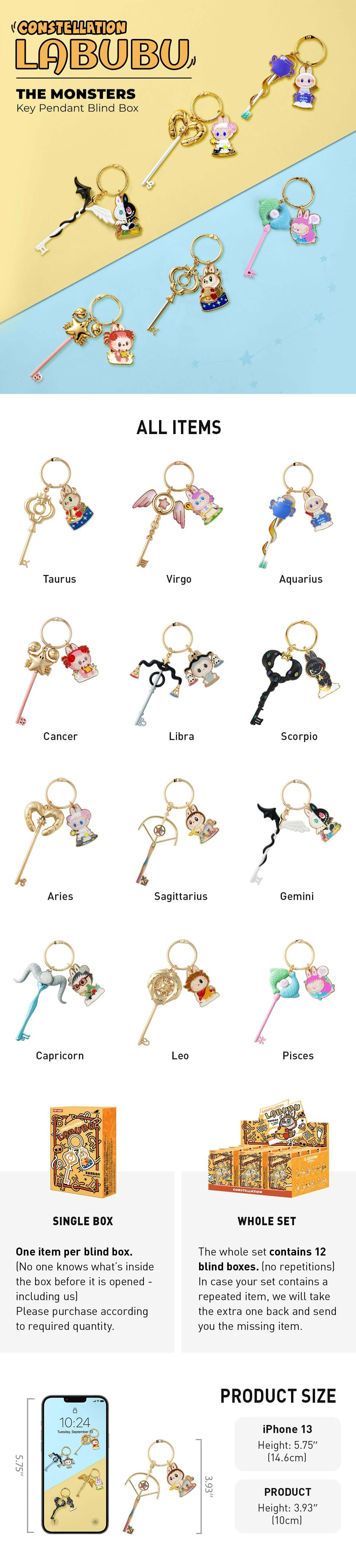 THE MONSTERS Candy Series | Pendant Blind Box | Pop Mart