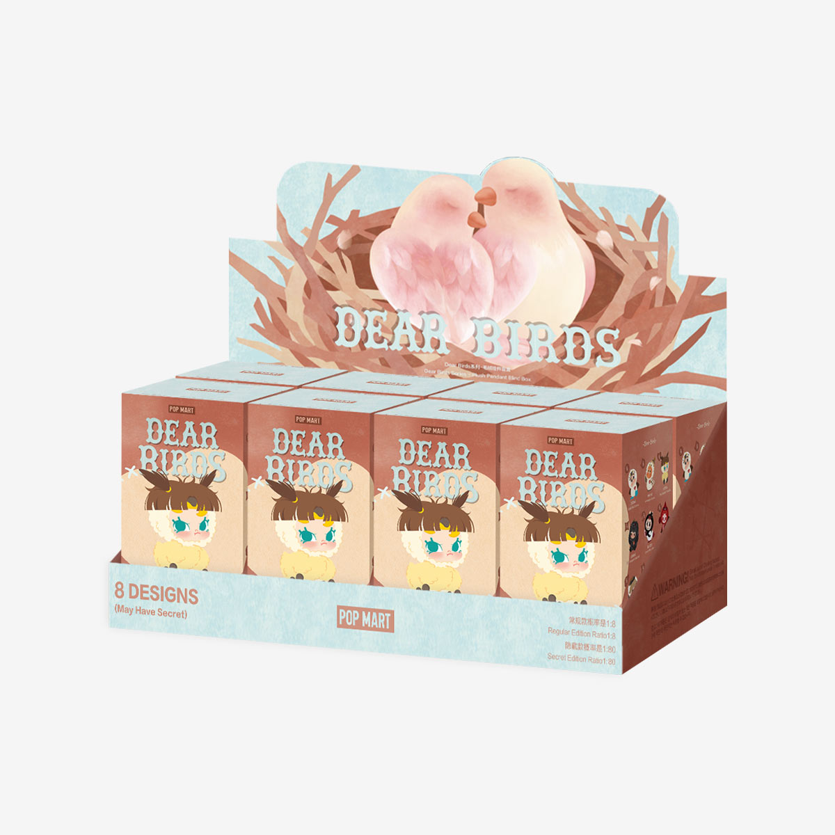 Dear Birds Series-Plush Pendant Blind Box|POP MART Canada Official