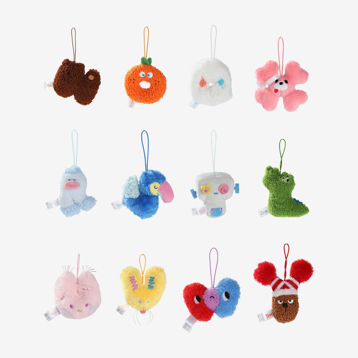 Alphabet Lab Plush Pendant Series（N-Z） - POP MART (United States)