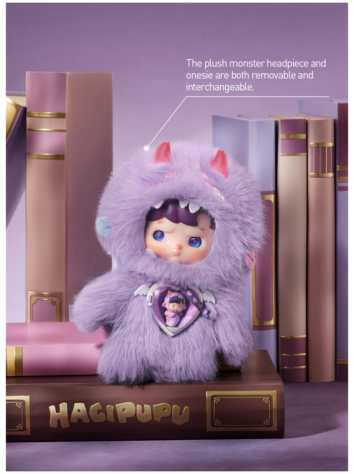 POPMART HACIPUPU シークレット HACIPUPU Into the Secret Realm Series 1/8 Action Figure - POP MART