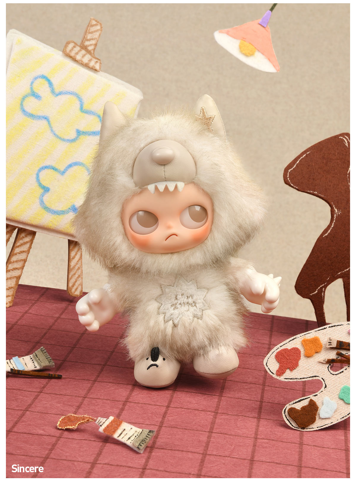 POP NOW:ZSIGA I'm Zsiga Series-Vinyl Plush Pendant