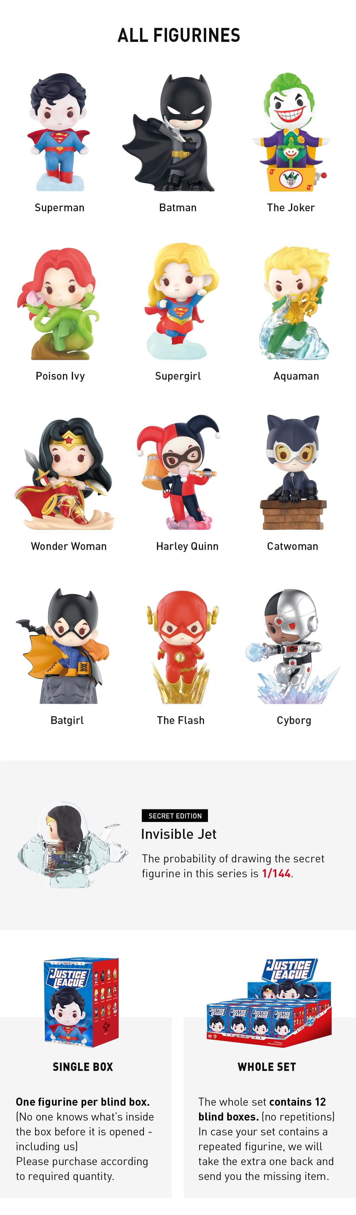 DC Justice League Series - Blind Box - POP MART (Canada)