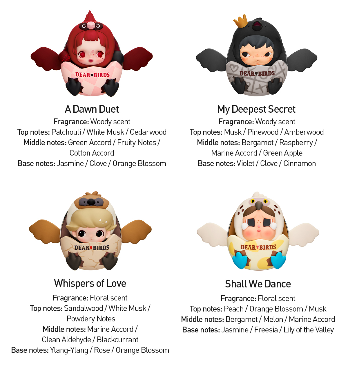 Dear Birds Series-Car Fragrance Blind Box|POP MART US Official