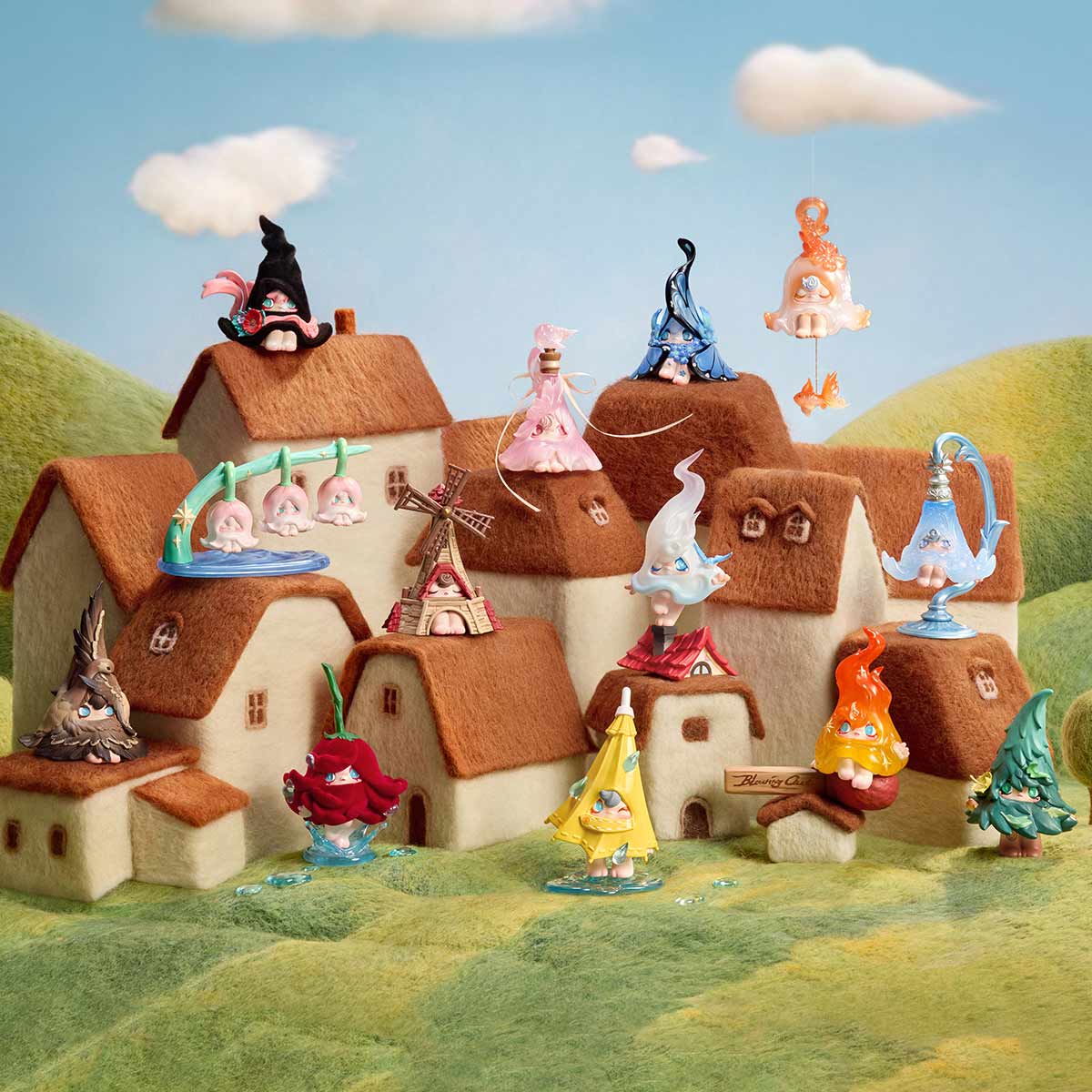 Pop Mart 1001Moons Wind'S Intention Series Figures
