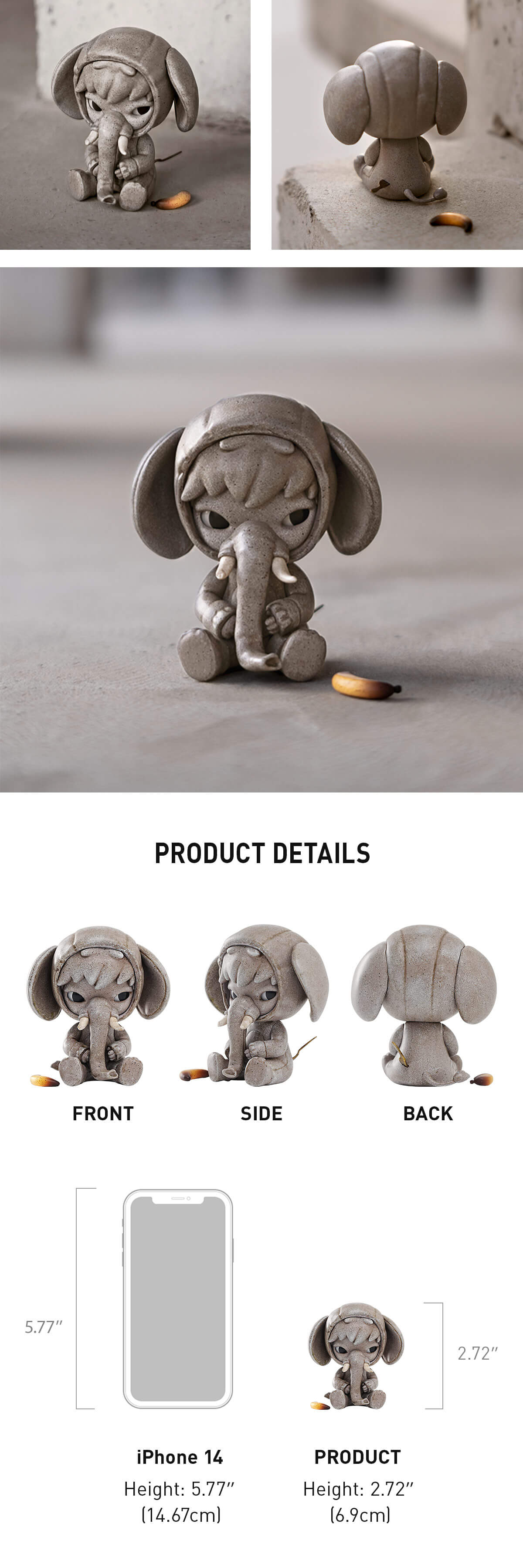 HIRONO Elephant in the Room Figure(Limited to 100 pcs) - POP MART 