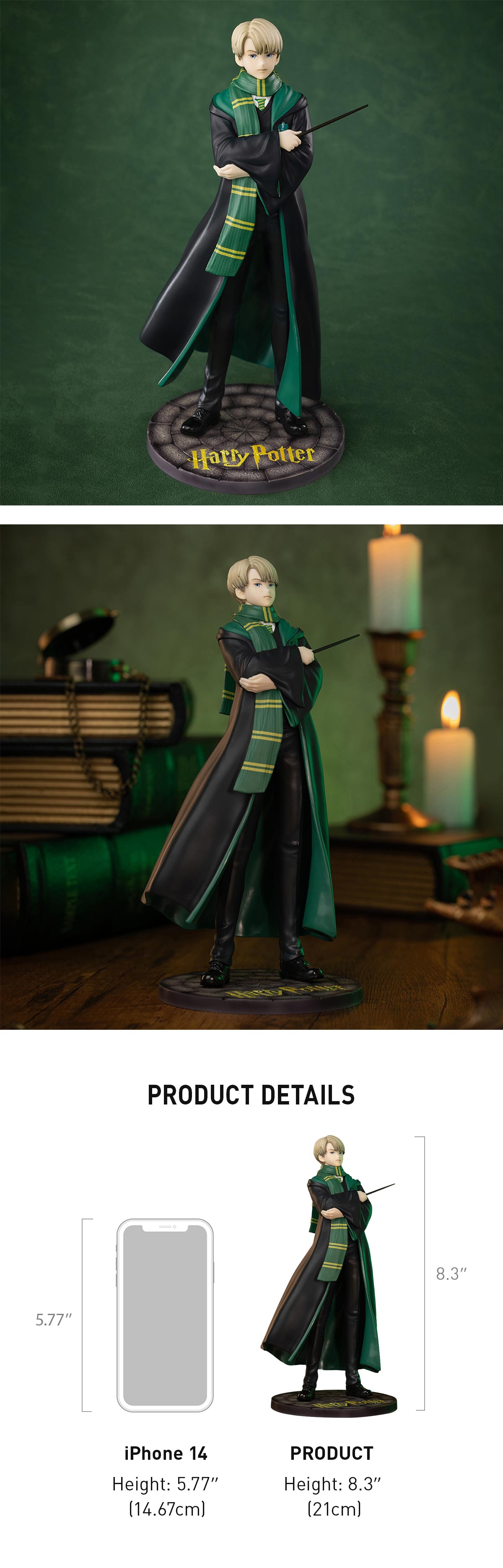 Harry Potter: Wizard Dynasty Malfoy - Figurine - POP MART (United States)