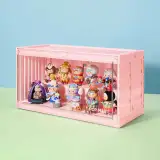 POP MART-POP MART Luminous Display Container (White&Yellow&Pink) - Banner 1