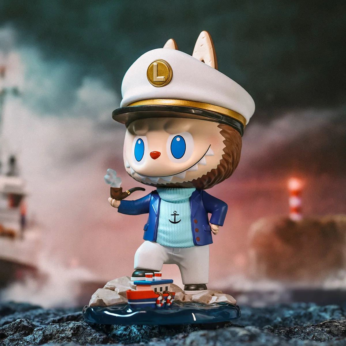 LABUBU Captain Figurine - Designer Figurine - POP MART (United States)