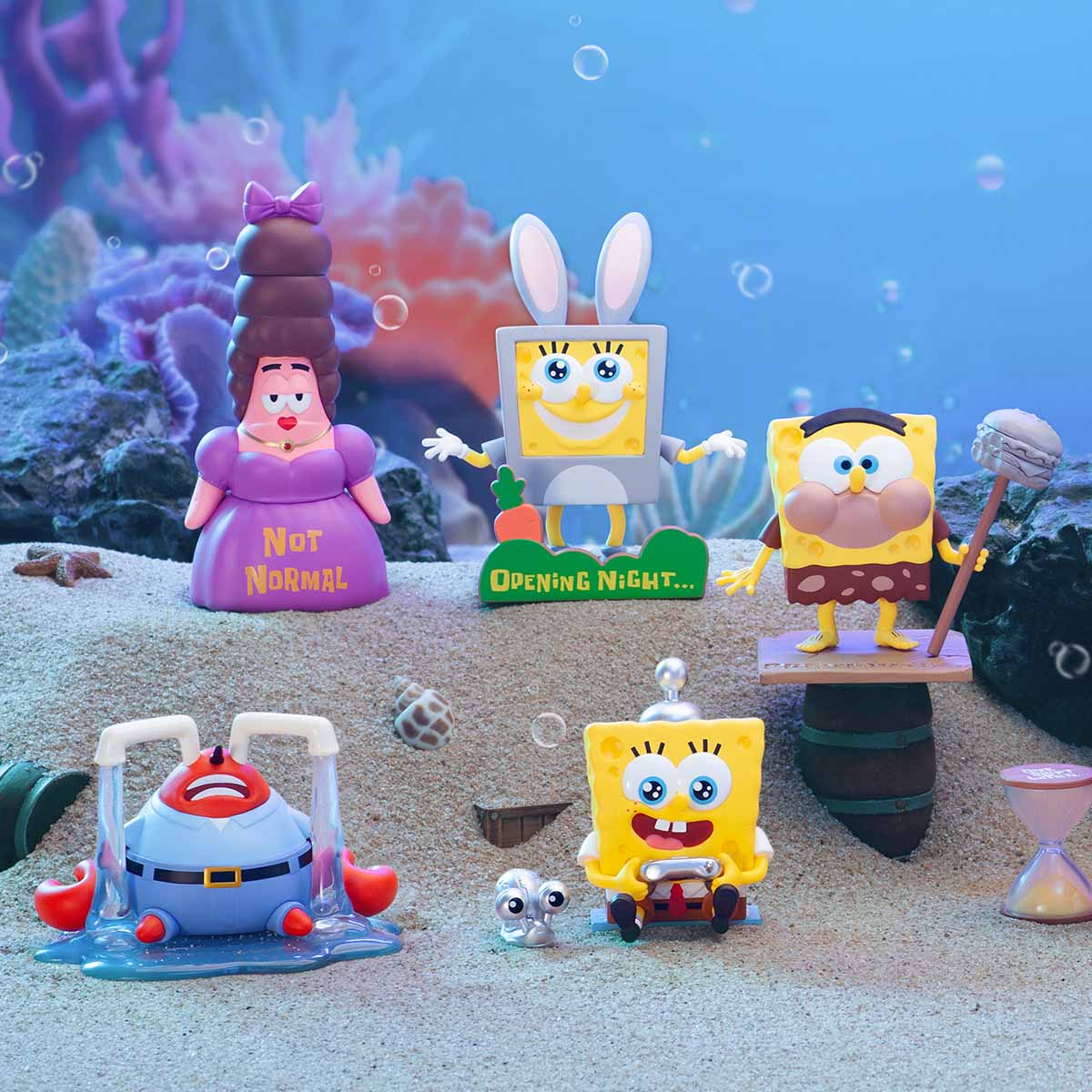 SpongeBob Life Transitions Series Figures | Blind Box | Pop Mart