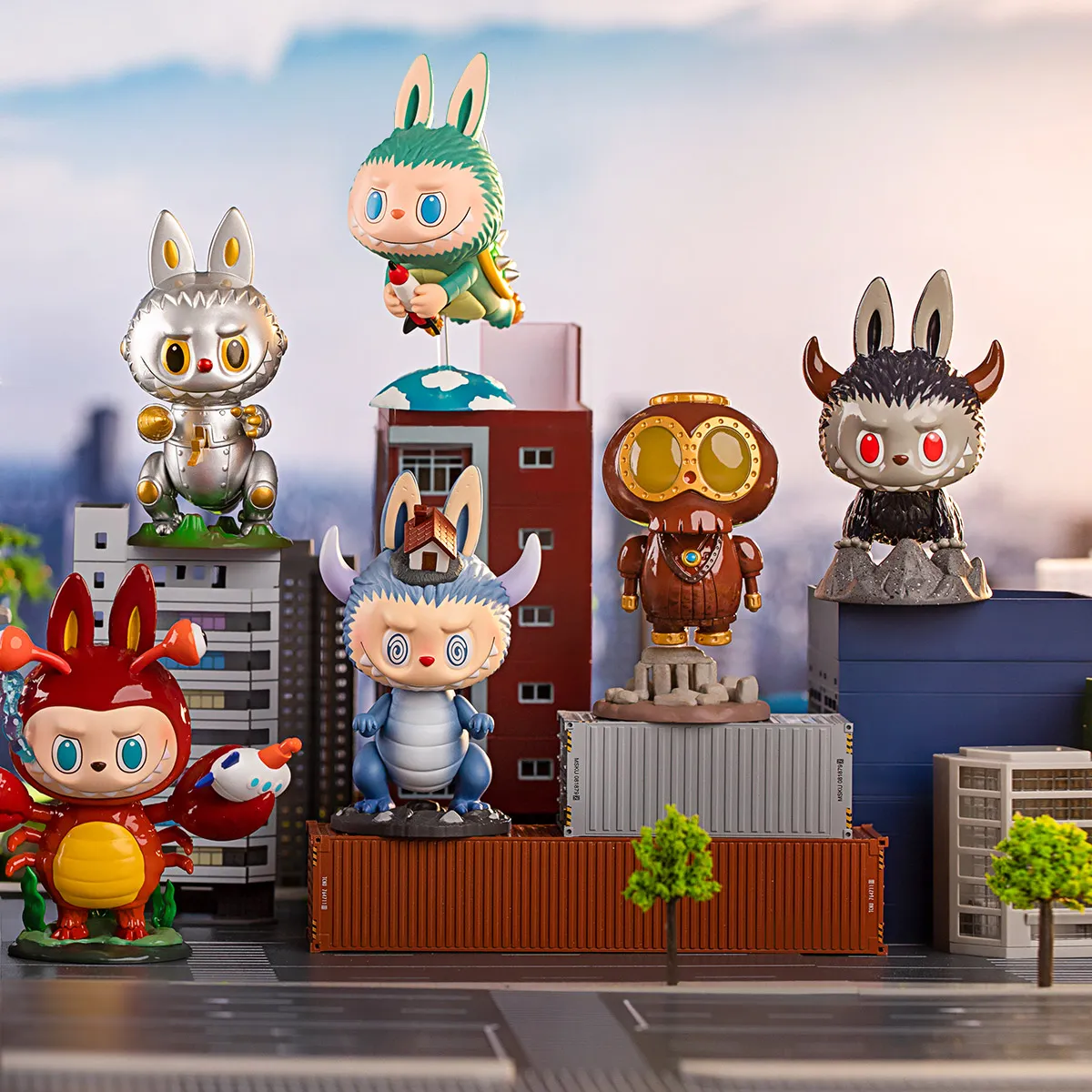 Spongebob x The Monsters Blind Box by Kasing Lung x POP Mart — Martian Toys