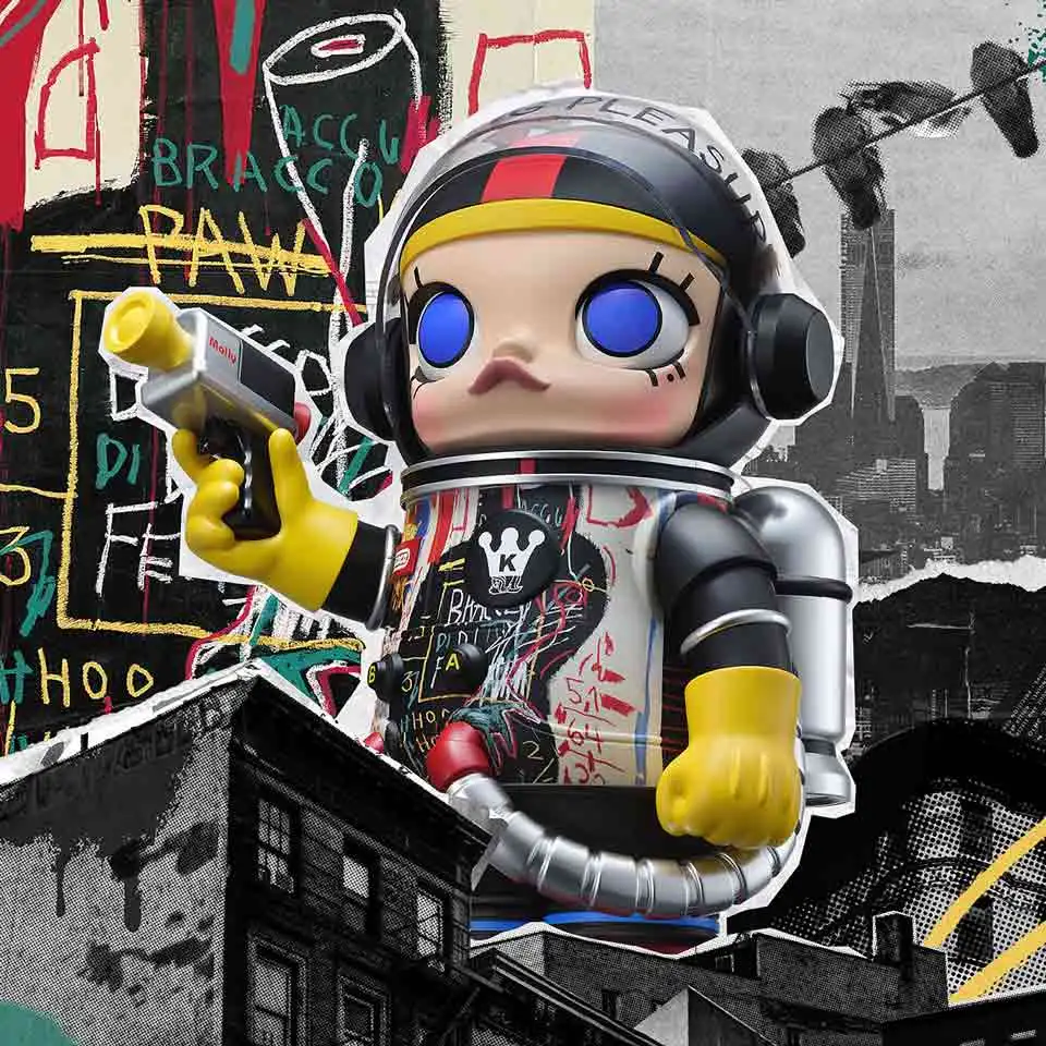 MEGA SPACE MOLLY 400% Jean-Michel Basquiat - Mega 400% - POP MART 