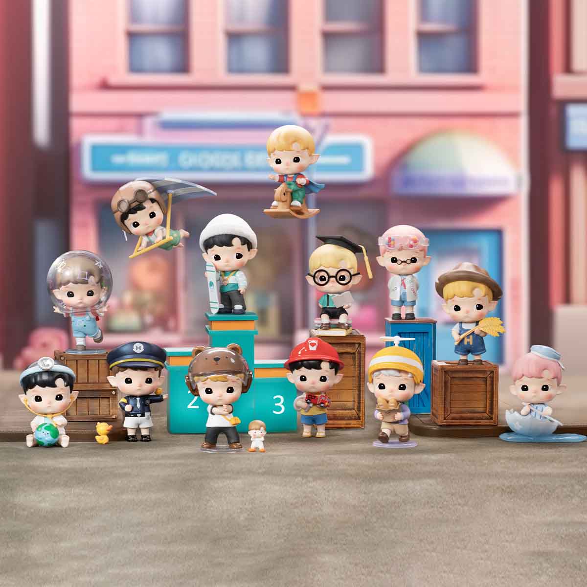 HACIPUPU My Little Hero Series Figures - Blind Box - POP MART (Canada)