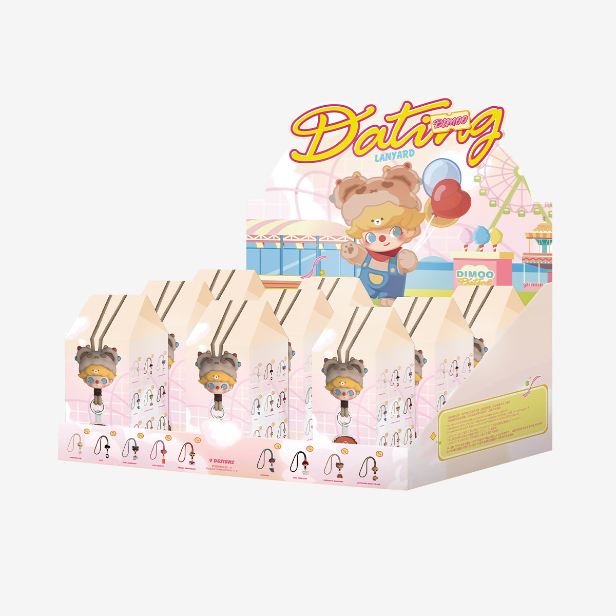 追加 Ariana₍ᐢ.ˬ.ᐢ₎ POP MARTシークレットDUODUO DIMOO Dating Series-Lanyard Blind Box - POP MART (United States)