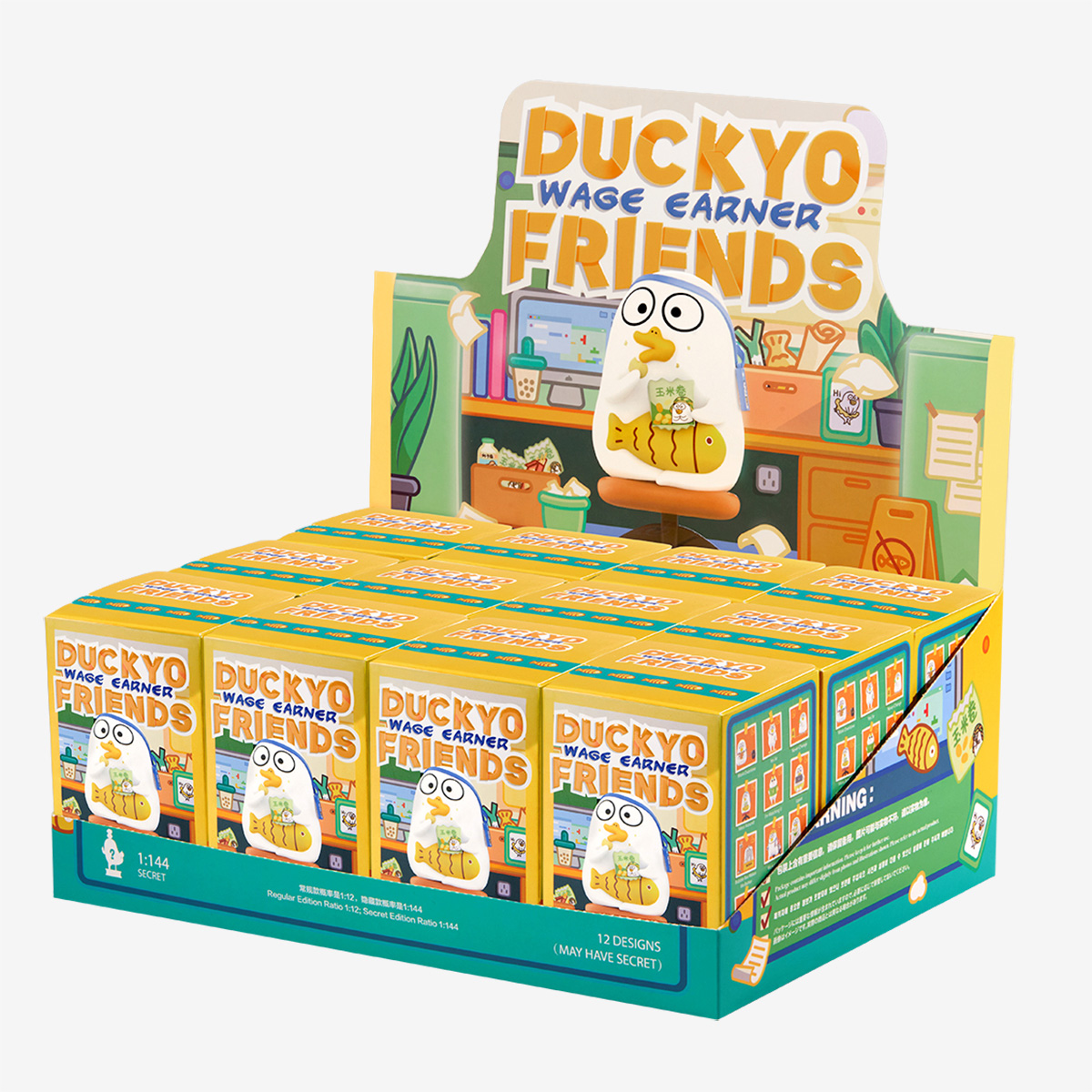 DUCKYO Friends Wage Earner Series - Blind Box - POP MART (United States)