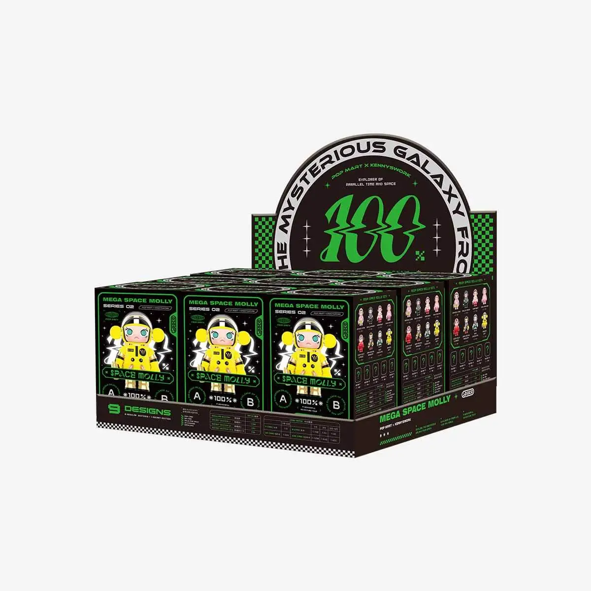 MEGA SPACE MOLLY 100% Series 2-B - Blind Box - POP MART (United 