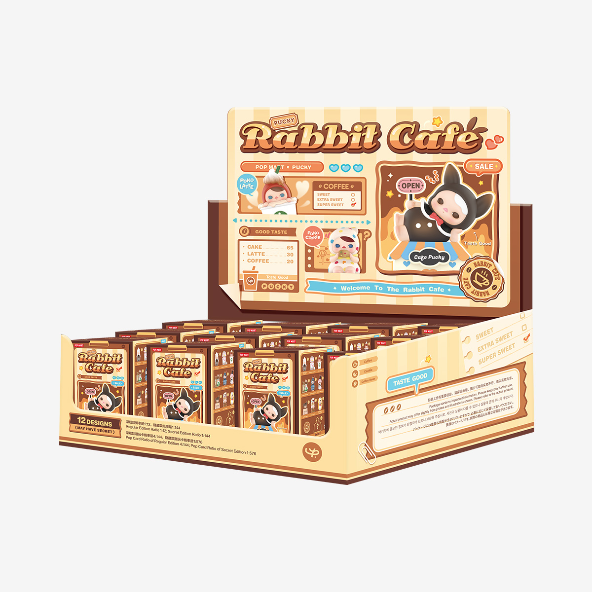 PUCKY Rabbit Cafe Series - POP MART (United States)
