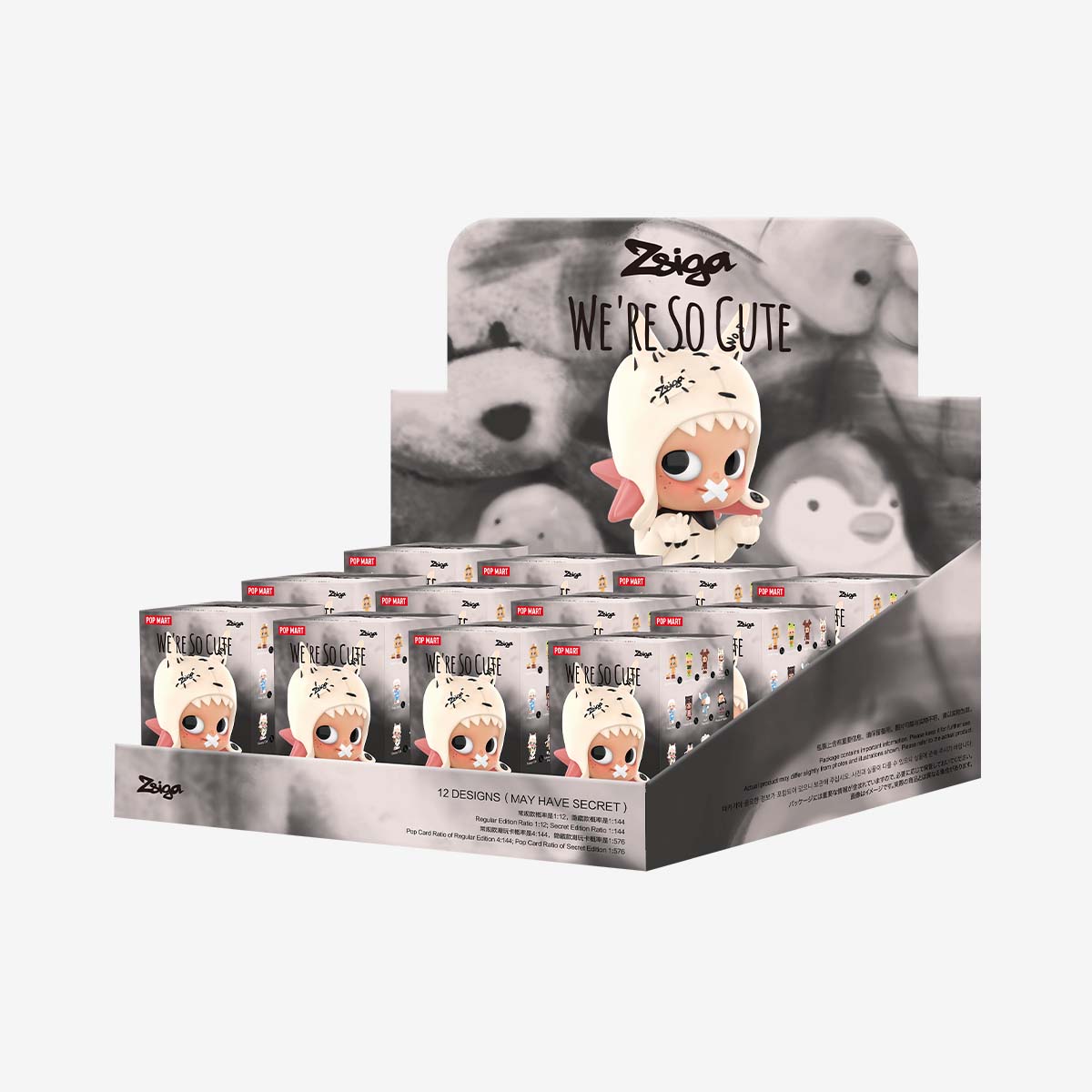 Zsiga We're So Cute Series Figures - Blind Box - POP MART (United