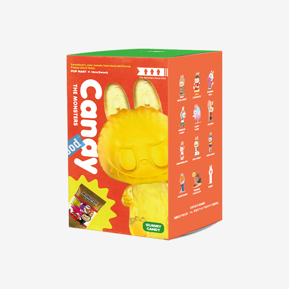 POP MART Labubu The Monsters Exciting Macaron Series Toffee