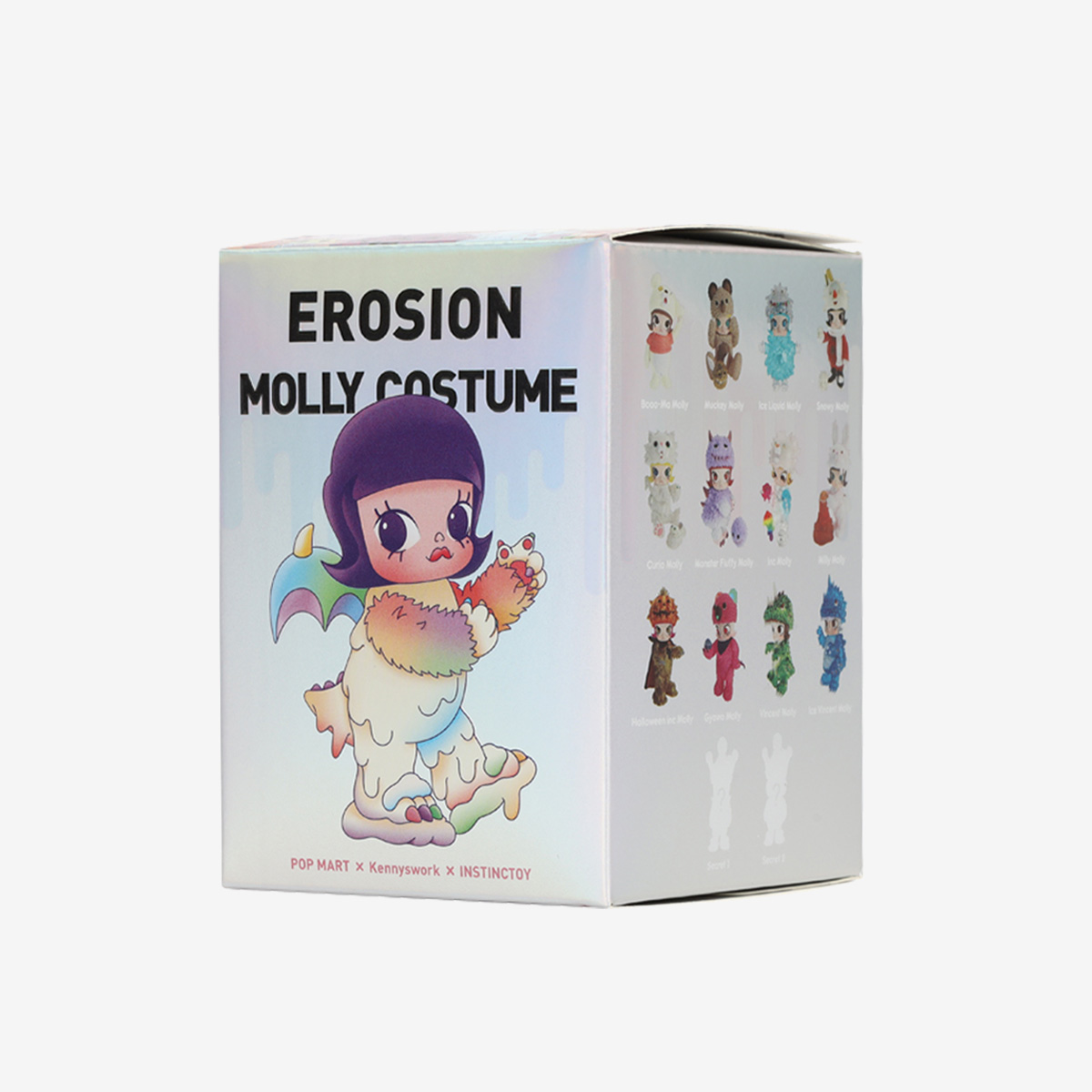 POPMART MOLLY×INSTINCTOY EROSION MOLLY POP MART INSTINCTOY Erosion Molly Costume Inc Molly Mini