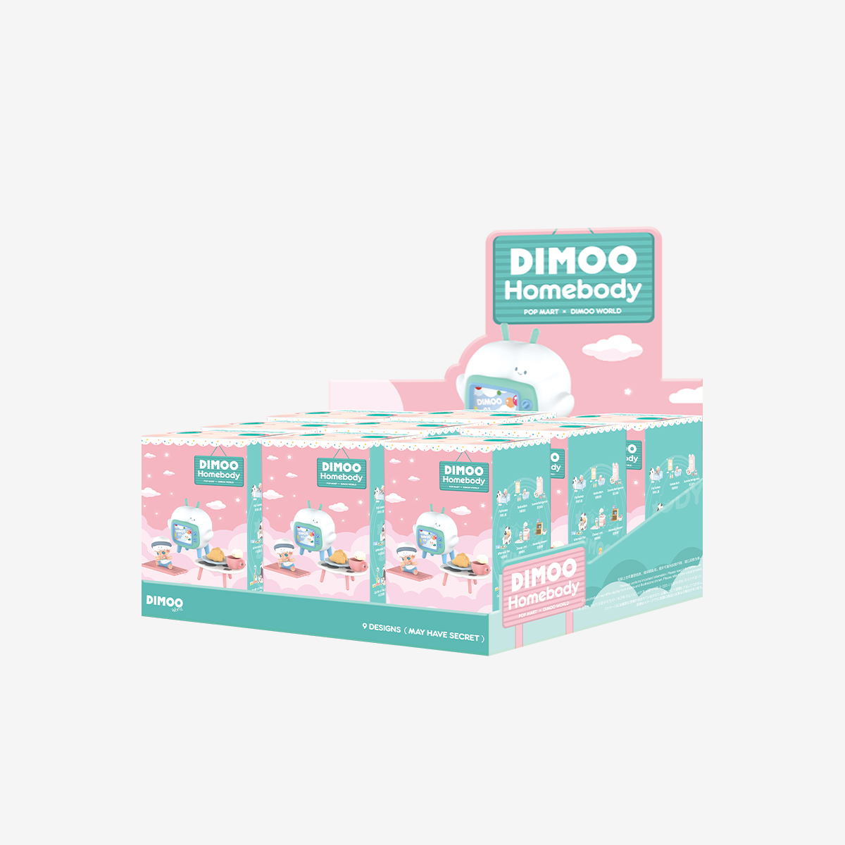 DIMOO Homebody Series - Blind Box - POP MART (United States)